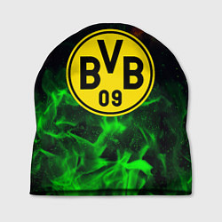 Шапка Borussia красно зеленый огонь