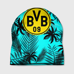 Шапка Borussia неоновые тропики гта, цвет: 3D-принт