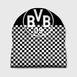 Шапка Borussia шахматная клетка