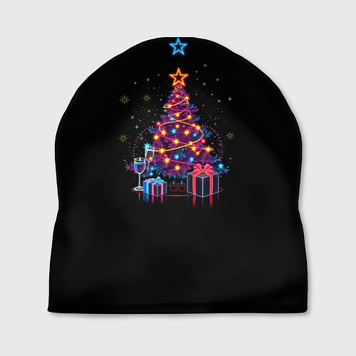 Шапка Christmas gifts / 3D-принт – фото 1