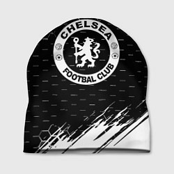 Шапка Chelsea штрихи красок текстура