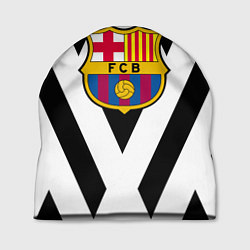Шапка Barcelona черные полосы