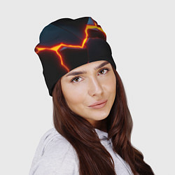 Шапка Breaking block, цвет: 3D-принт — фото 2