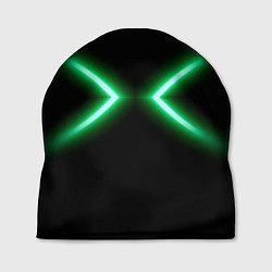 Шапка Neon green lines, цвет: 3D-принт