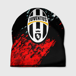Шапка Juventus краски штрихи текстура
