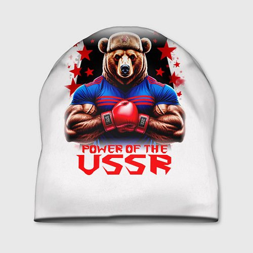 Шапка USSR медведь / 3D-принт – фото 1
