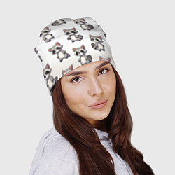 Шапка Много енотов, цвет: 3D-принт — фото 2