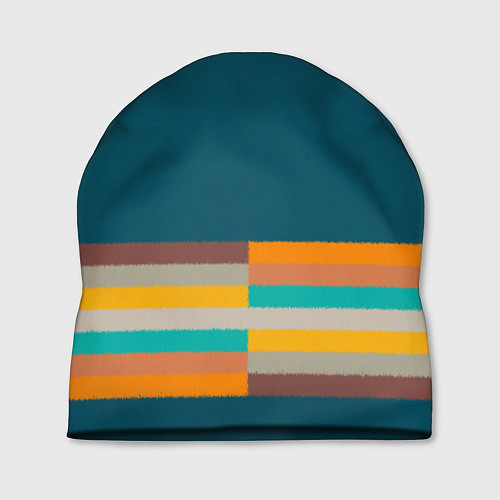 Шапка Индиго и шумовой градиент заката с текстурой / 3D-принт – фото 1