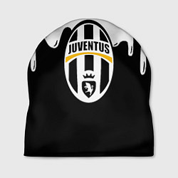 Шапка Juventus капли красок, цвет: 3D-принт