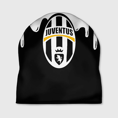 Шапка Juventus капли красок / 3D-принт – фото 1