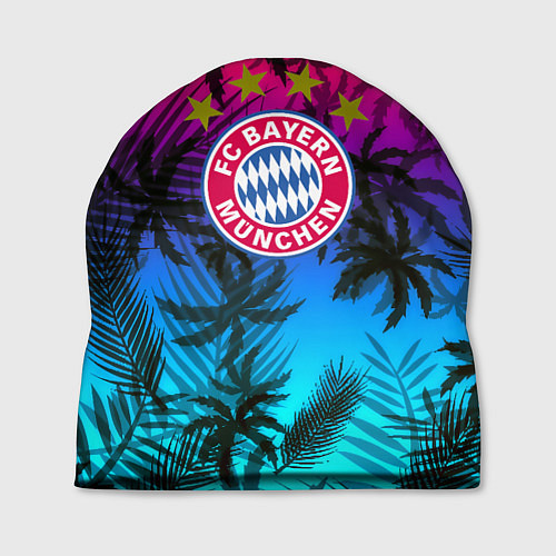 Шапка Бавария Мюнхен неон тропики / 3D-принт – фото 1