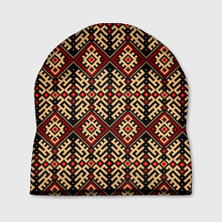 Шапка Славянский вышивной орнамент макошь