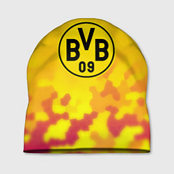 Шапка Borussia камуфляж желтый текстура