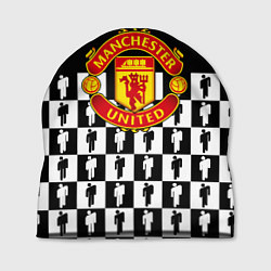 Шапка Манчестер Юнайтед люди паттерн, цвет: 3D-принт