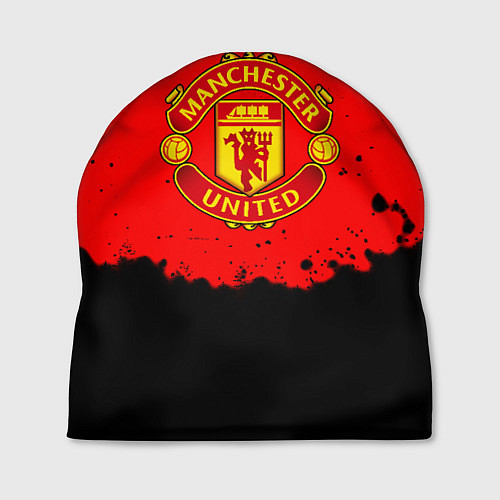 Шапка Манчестер Юнайтед краски брызги / 3D-принт – фото 1