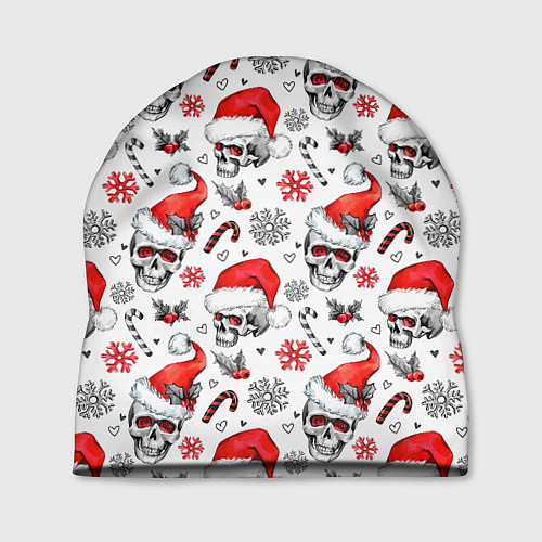 Шапка Новогодние черепа / 3D-принт – фото 1