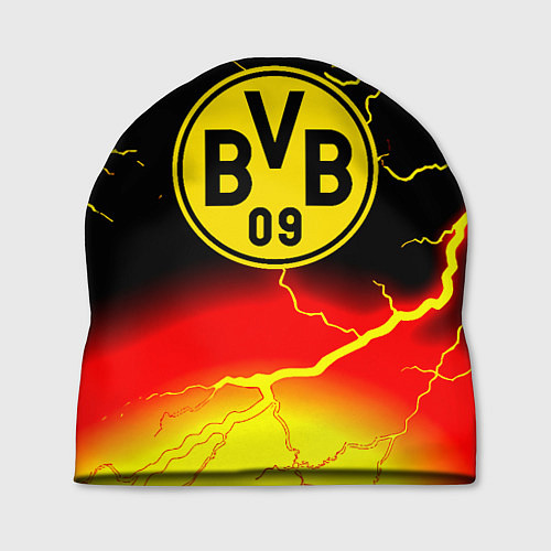 Шапка Borussia шторм молнии / 3D-принт – фото 1