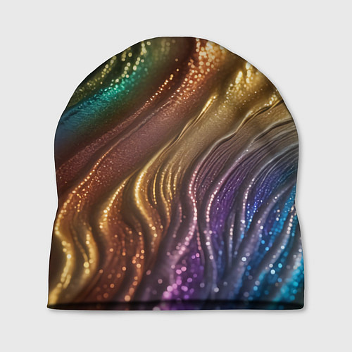 Шапка Сморщенные складочки жидкости / 3D-принт – фото 1