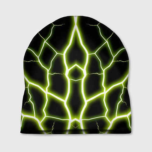 Шапка Color green black / 3D-принт – фото 1