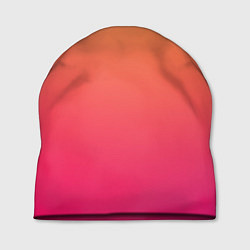 Шапка Color orange pink