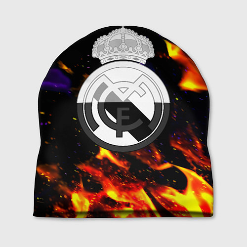 Шапка Реал Мадрид огонь текстура / 3D-принт – фото 1