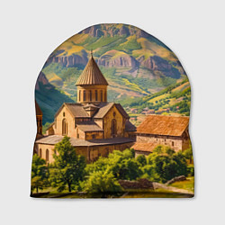 Шапка Горный покой: храм среди облаков