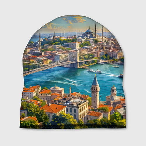 Шапка Сплетение эпох над Босфором / 3D-принт – фото 1