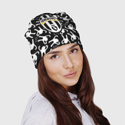 Шапка Ювентус x Ъуъ съука, цвет: 3D-принт — фото 2