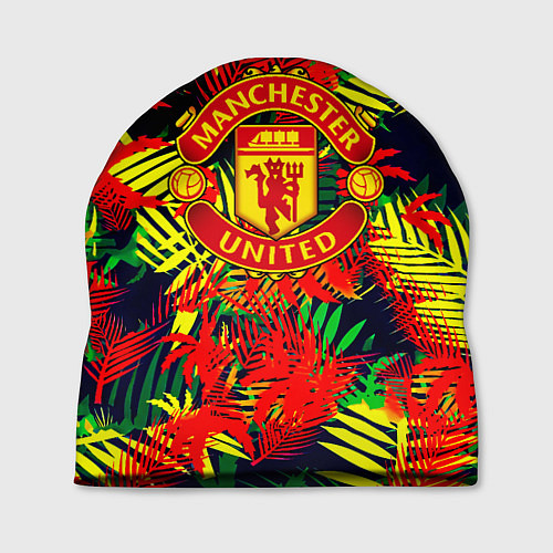 Шапка Манчестер Юнайтед тропики / 3D-принт – фото 1