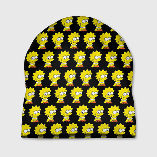 Шапка Лиза Симпсон: узор / 3D-принт – фото 1