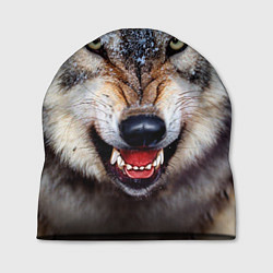 Шапка Взгляд волка, цвет: 3D-принт