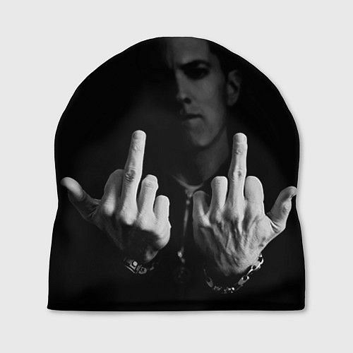 Шапка Eminem Fuck / 3D-принт – фото 1