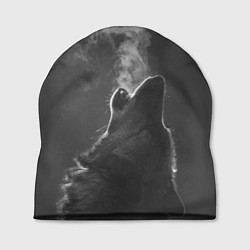 Шапка Воющий волк, цвет: 3D-принт