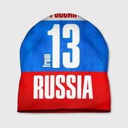Шапка Russia: from 13, цвет: 3D-принт