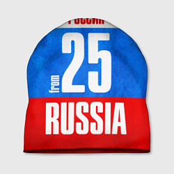 Шапка Russia: from 25, цвет: 3D-принт