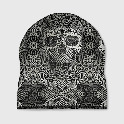 Шапка Кружевной череп / 3D-принт – фото 1