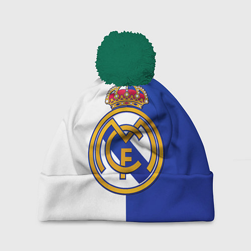 Шапка c помпоном Real Madrid / 3D-Зеленый – фото 1