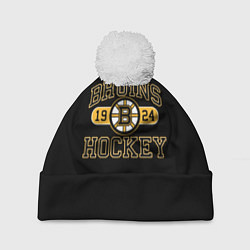 Шапка c помпоном Boston Bruins: Est.1924