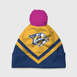 Шапка c помпоном NHL: Nashville Predators