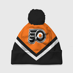 Шапка c помпоном NHL: Philadelphia Flyers