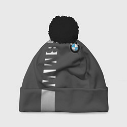 Шапка с помпоном BMW SPORT, цвет: 3D-черный