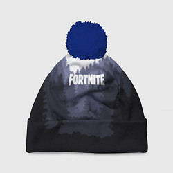 Шапка с помпоном Fortnite: Dark Forest, цвет: 3D-тёмно-синий