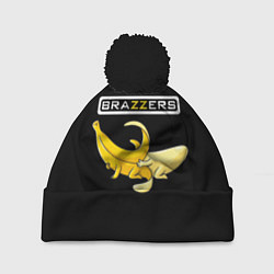 Шапка с помпоном Brazzers: Black Banana, цвет: 3D-черный