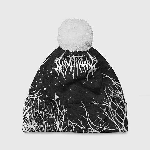 Шапка c помпоном GHOSTEMANE / 3D-Белый – фото 1