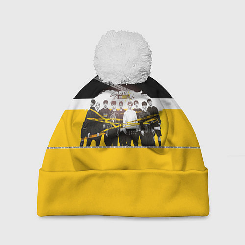 Шапка c помпоном Stray Kids / 3D-Белый – фото 1