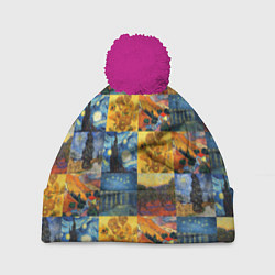 Шапка c помпоном Картины Ван Гога