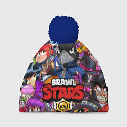 Шапка c помпоном BRAWL STARS CROW