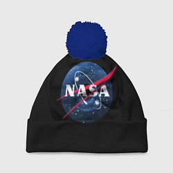 Шапка с помпоном NASA Black Hole, цвет: 3D-тёмно-синий