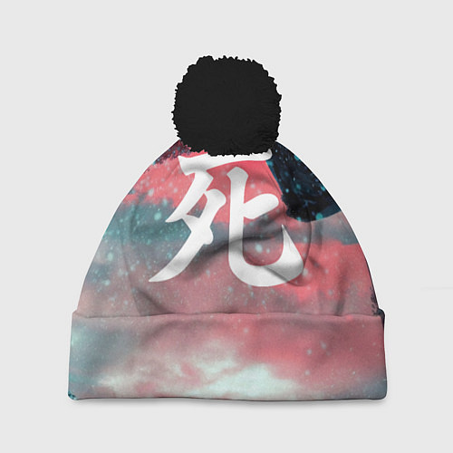 Шапка c помпоном Sekiro shadows die twice / 3D-Черный – фото 1