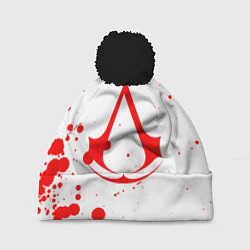 Шапка с помпоном Assassin’s Creed, цвет: 3D-черный